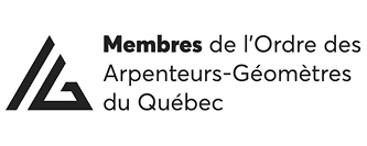 logo des membres de l'Ordre des arpenteurs-géomètres du Québec dont est membre Giroux Arpentage